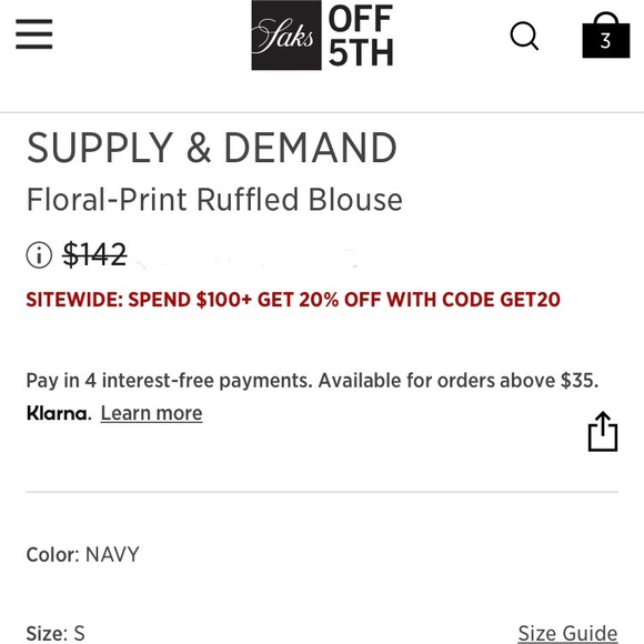 NWT✨ Supply Demand Floral Ruffle Sleeveless Blouse - Picture 4 of 6